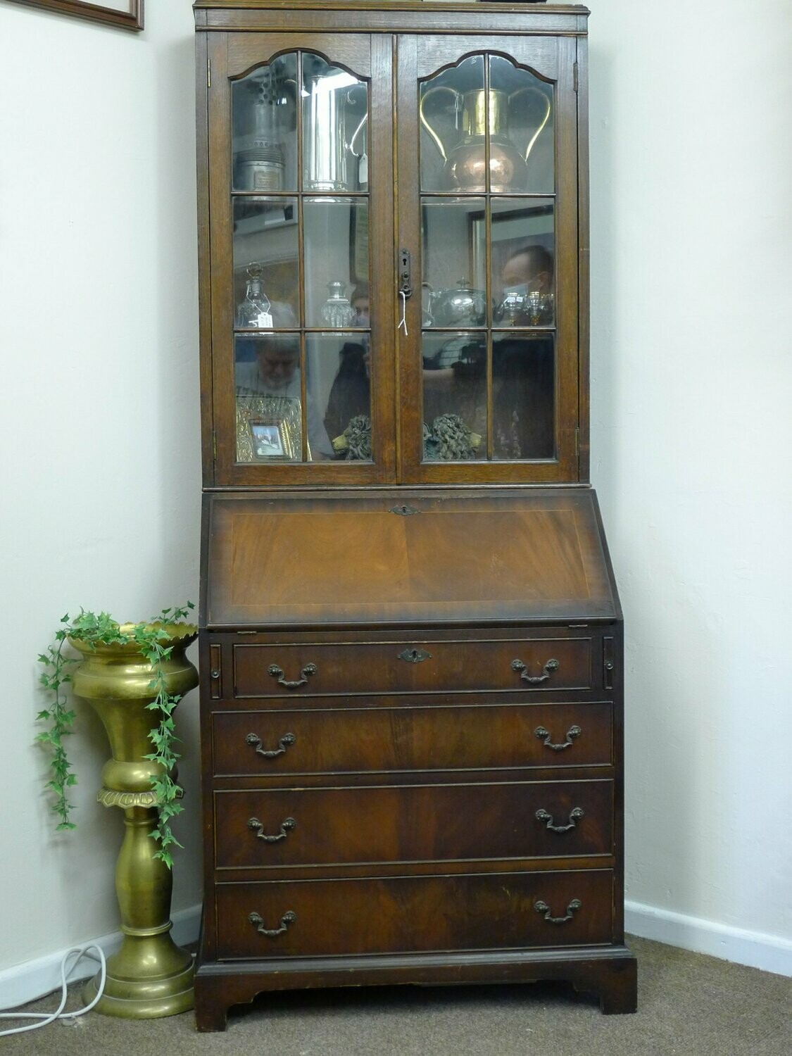 Bureau and Bookcase