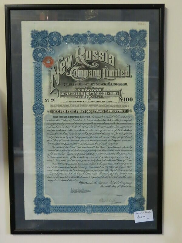 Russian Framed Bond
