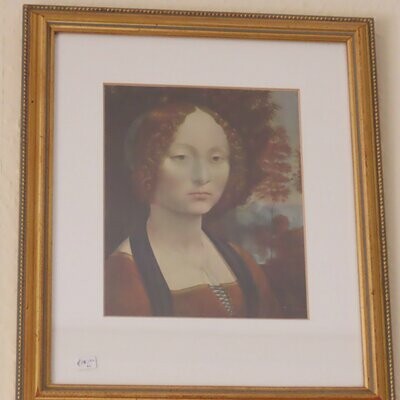 Tudor Style Renascence Portrait Print