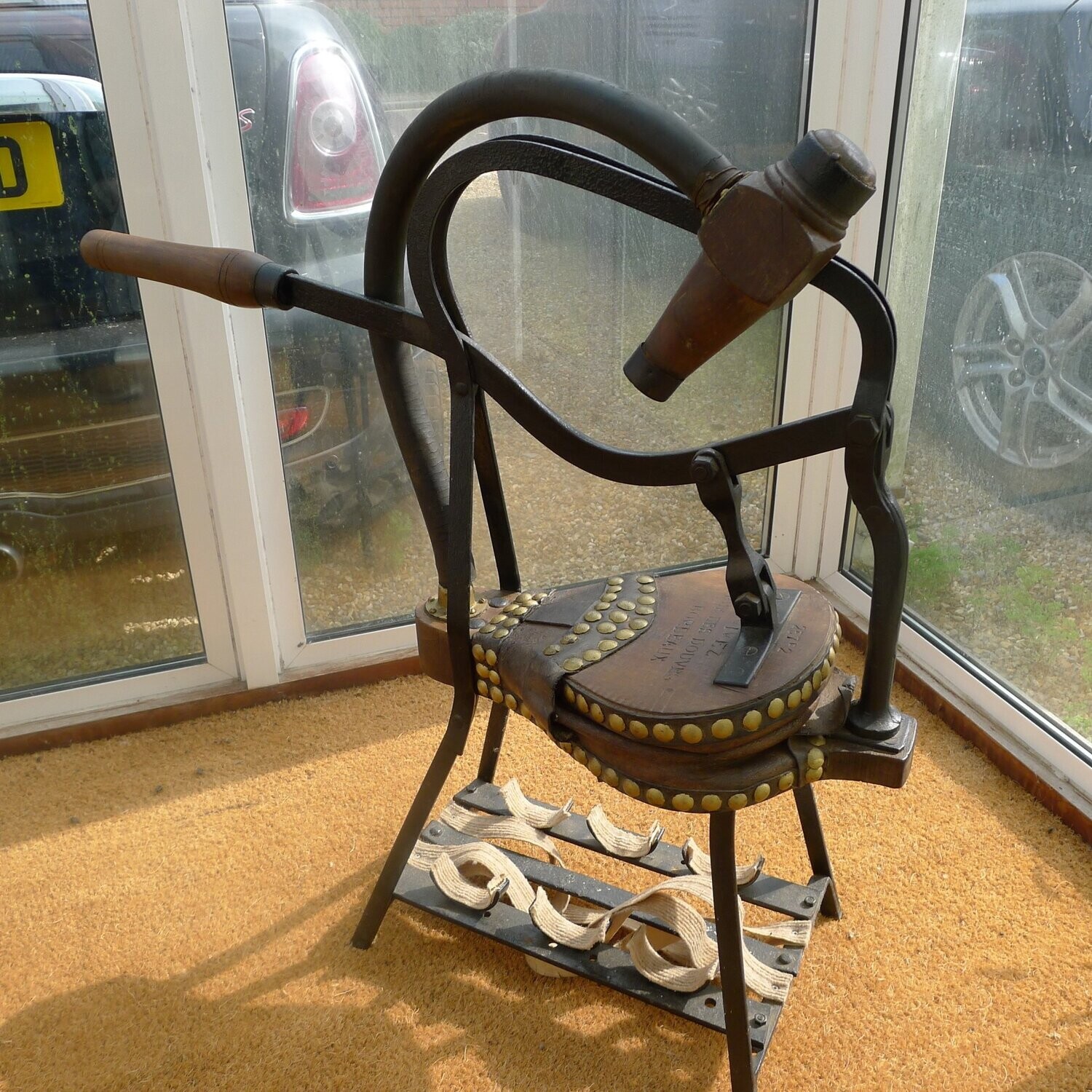 Fabulous 18th Century French Crank type Bellows.