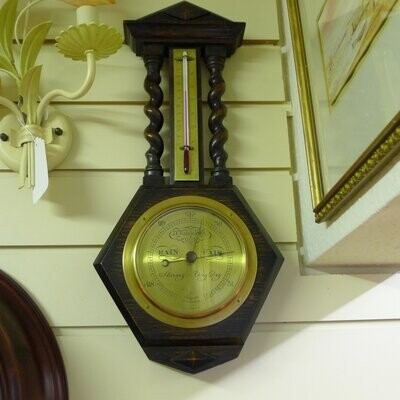Vintage Banjo Barometer