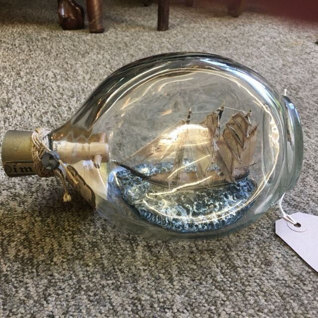 Vintage Haig dimple bottle " Ship in a bottle"
SOLD