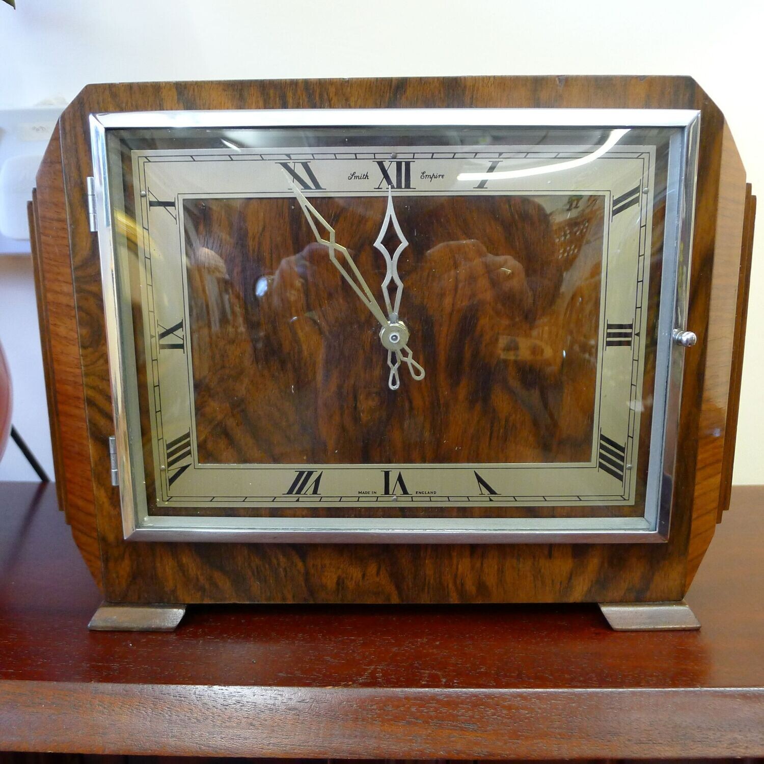 Art Deco Electric Clock converted to Battery