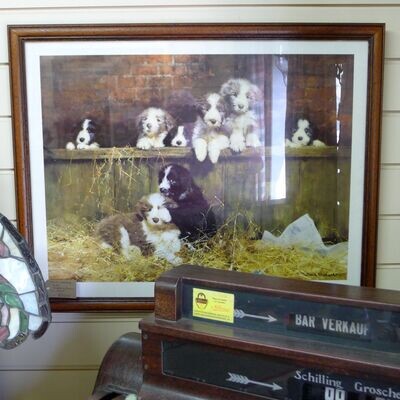 " Muffins Pups" by David Shepherd -signed print