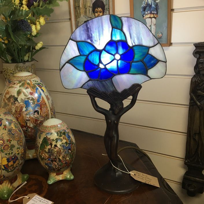 Art Deco Bronze lamp