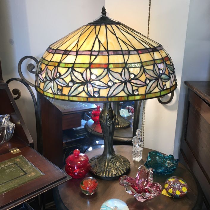 Very Large Art Deco Lamp