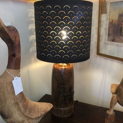 Solid Polished Wood based Lamp