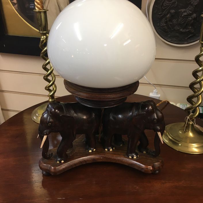 Unique Elephant lamp.