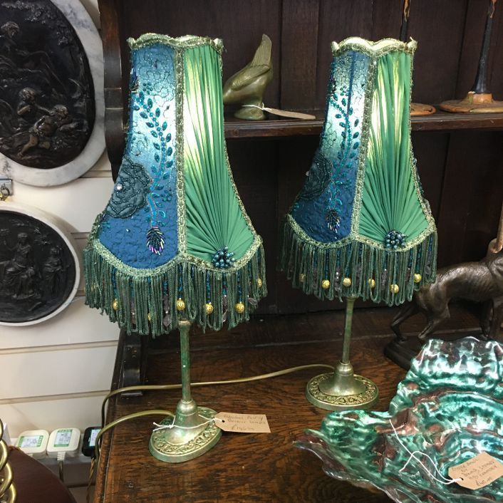 Exquisite Boudoir Lamps ( Pair)