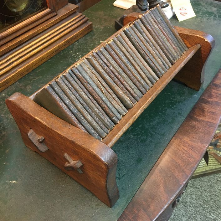 Fabulous set of 1920's Little Leather Library books from New York