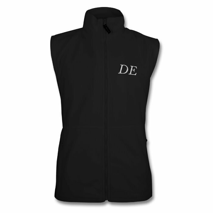 Embroidered Fleece Gilet Bodywarmer