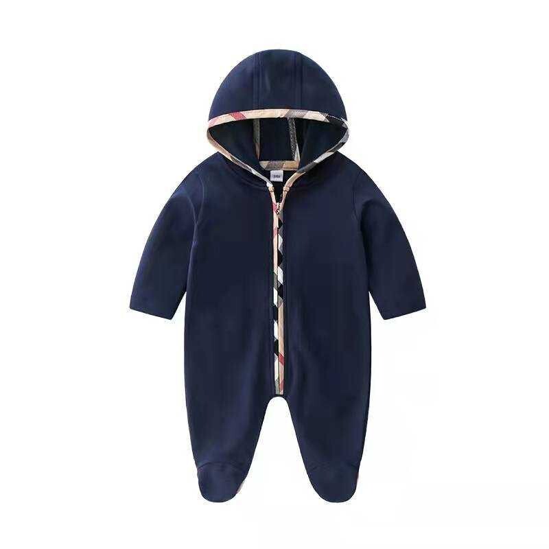 Set Tutina Neonato Bianco stile Burberry