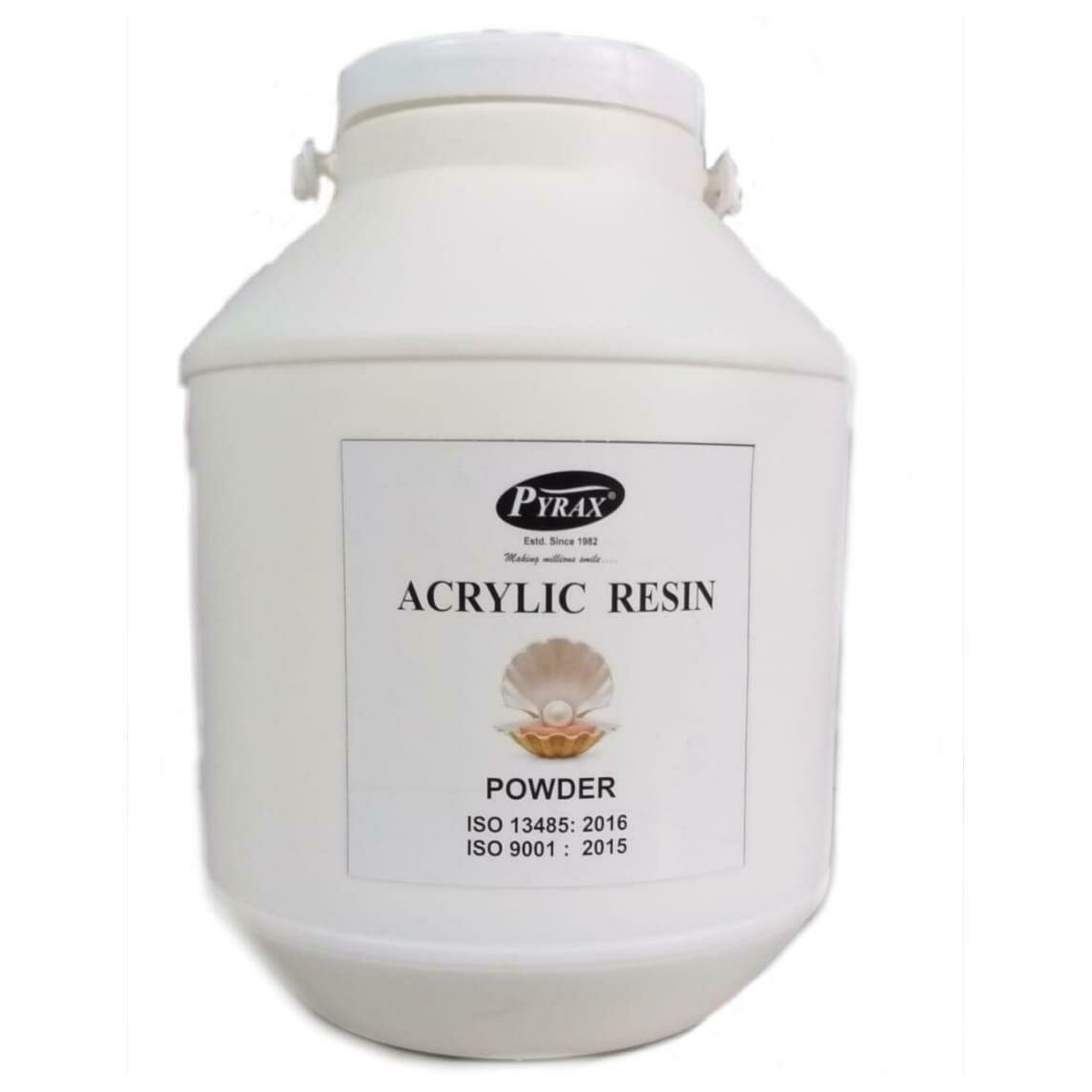 ACRYLIC RESIN (POWDER - WHITE) FOR PEARL (MOTI) FARMING - 3 KG