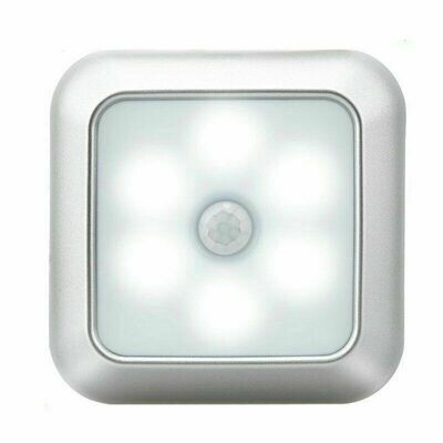 6LED Night Light Motion Sensor Wall Closet Cabinet Stair Wireless Lamp UK Free Shipping NEW