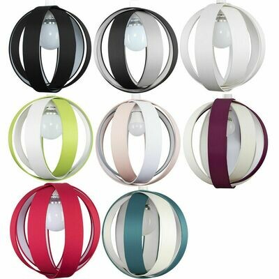 Ceiling Pendant Light Shades Easy Fit Round LED Globe Lampshades LED Bulbs UK Free Shipping NEW