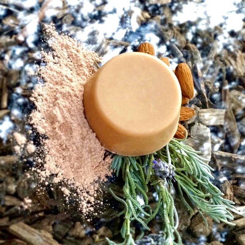 JABÓN TOCADOR ARCILLA ROSA Y LAVANDA
