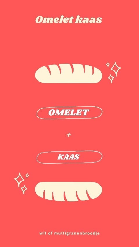 Omelet kaas