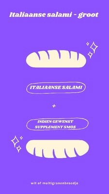 Italiaanse Salami - groot