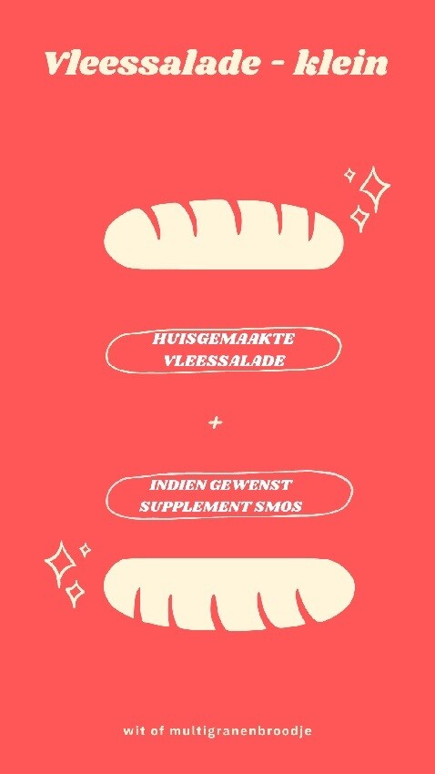 Vleessalade - klein