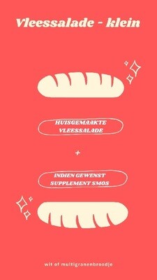 Vleessalade - klein