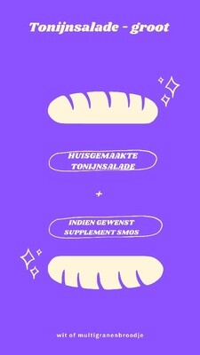 Tonijnsalade - groot