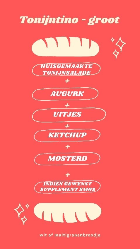 Tonijntino - groot