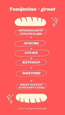 Tonijntino - groot