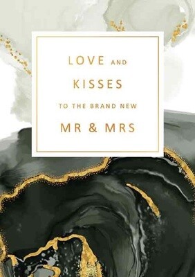 Love and kisses to the brand new Mr &amp; Mrs