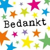 Bedankt