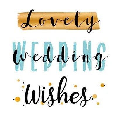 Lovely wedding wishes