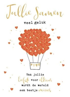 Jullie samen - veel geluk