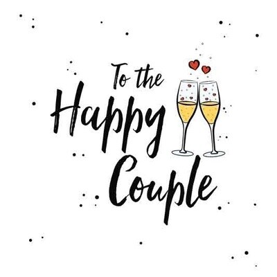 To the happy couple
