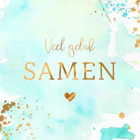Veel geluk samen