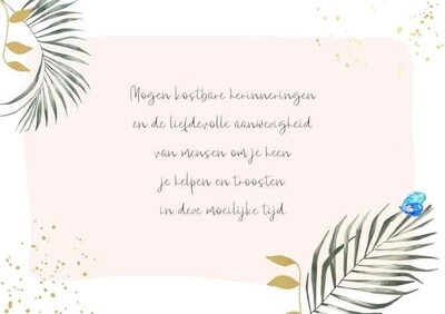 Mogen kostbare herinneringen