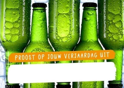 Proost op jouw verjaardag uit Schoten