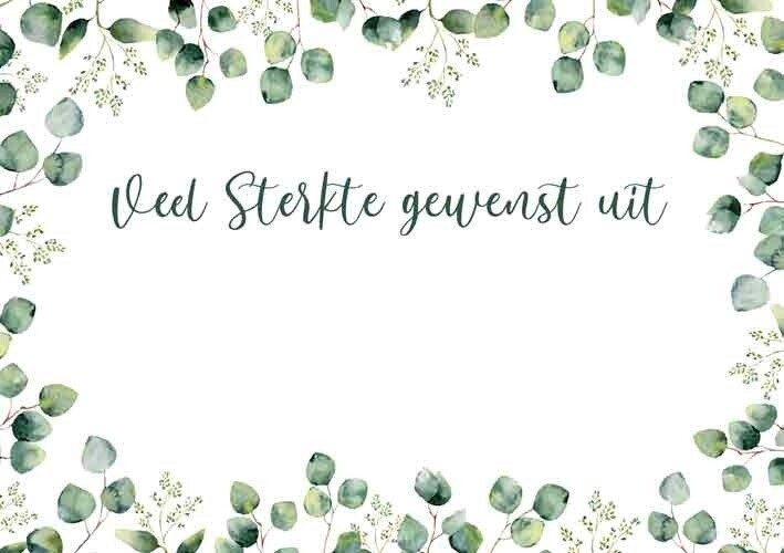 Veel sterkte gewenst uit Schoten