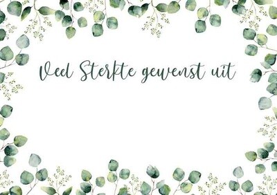 Veel sterkte gewenst uit Schoten