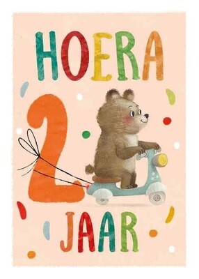 Hoera 2 jaar