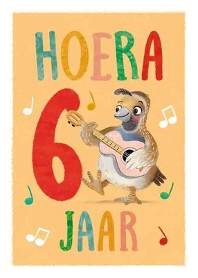 Hoera 6 jaar