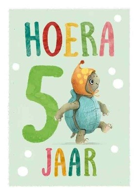 Hoera 5 jaar