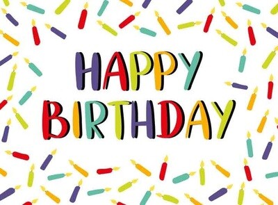 Happy Birthday