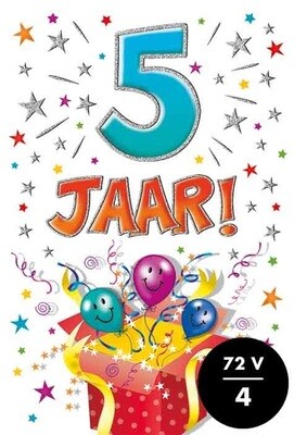 5 jaar!