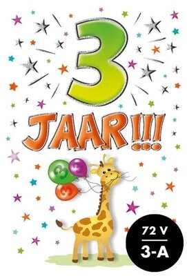 3 jaar!