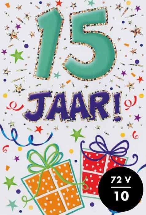 15 jaar!