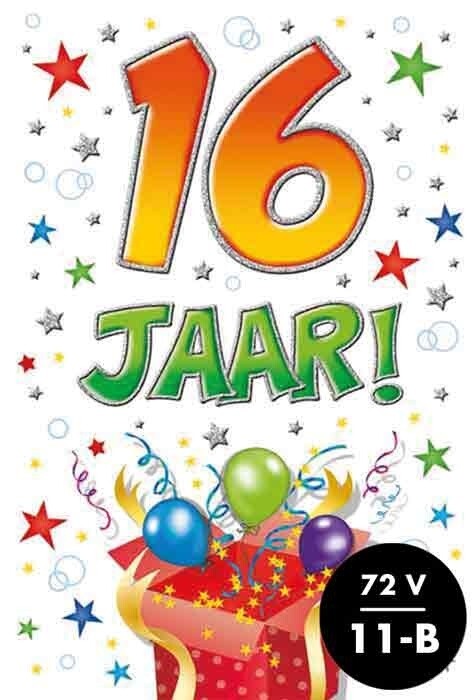 16 jaar!