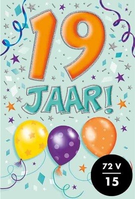 19 jaar!