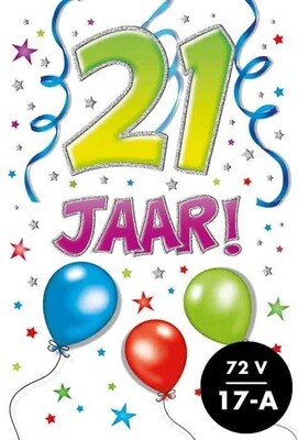 21 jaar!