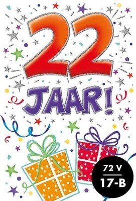 22 jaar!