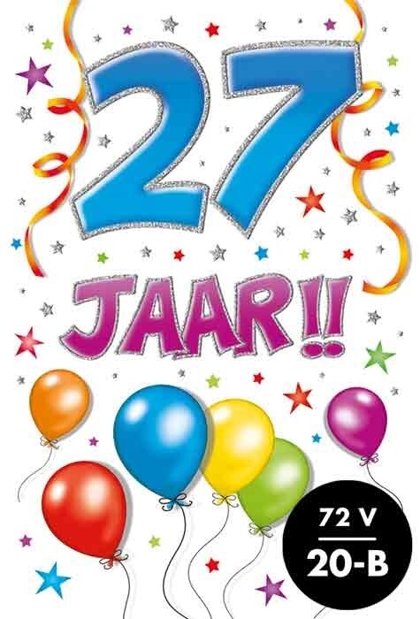 27 jaar!