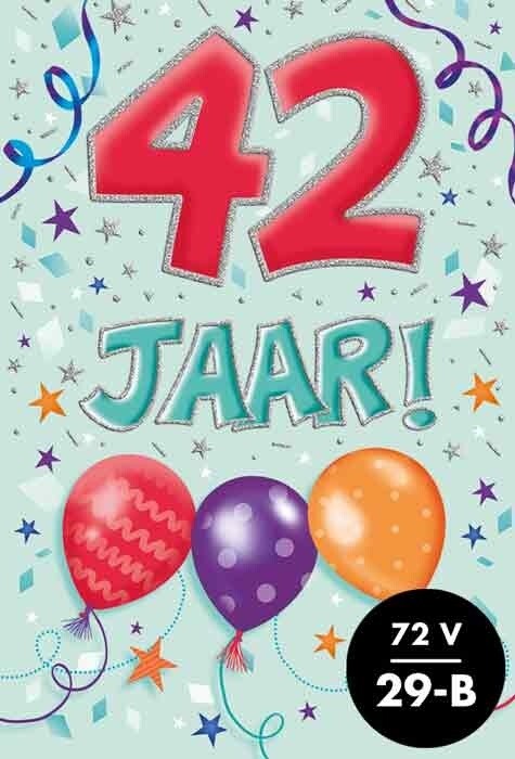 42 jaar!